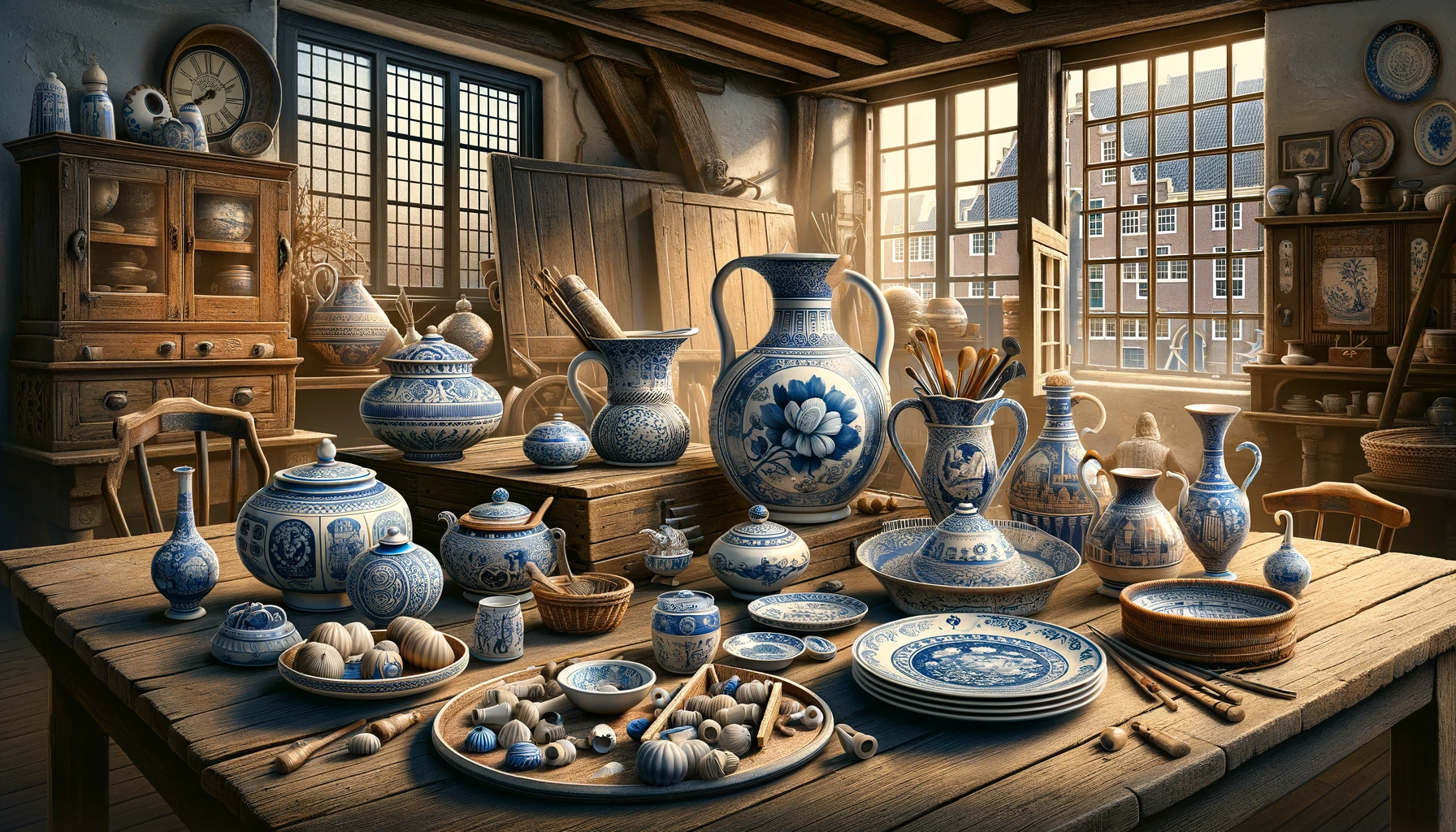 Die glorreiche Ära der niederländischen Delft-Keramik