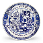 Birth Plates Delft Blue